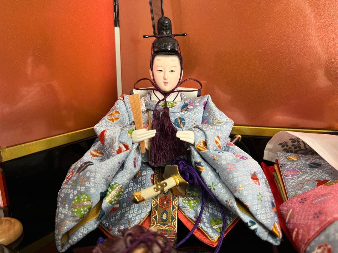 親王飾り　鞠桜　セット