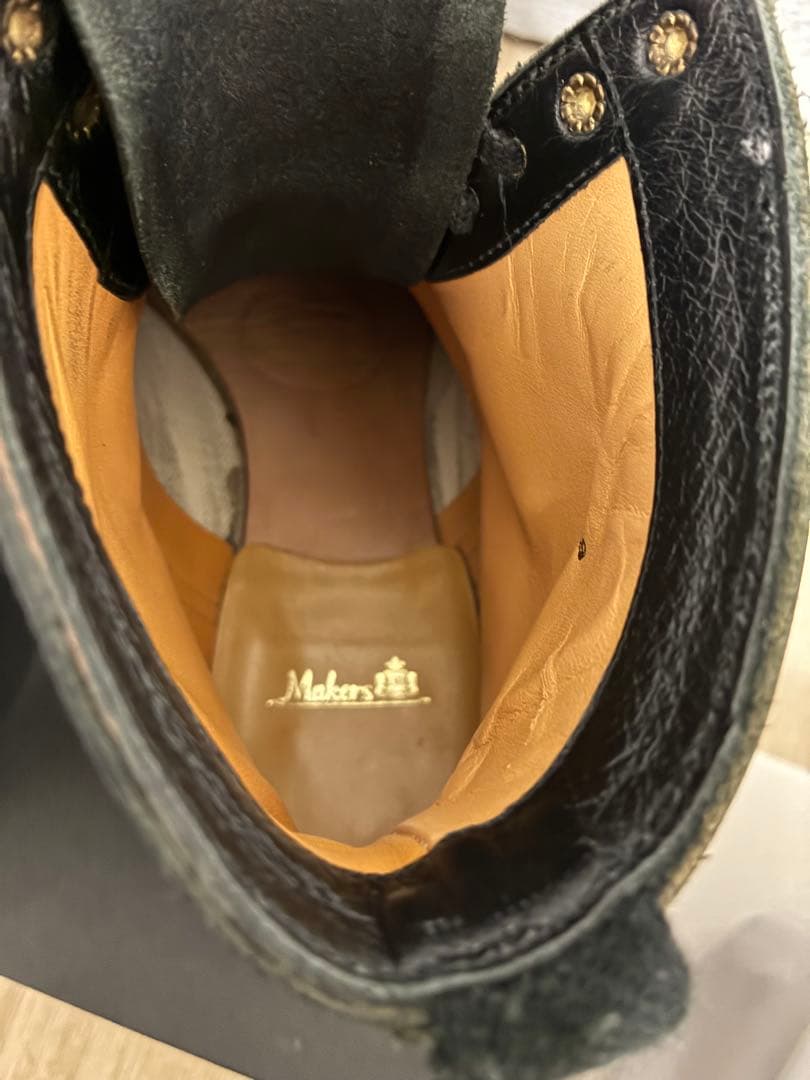 Makers(メイカーズ) ワークアウト ブルーチャー ハイカット ホースバット