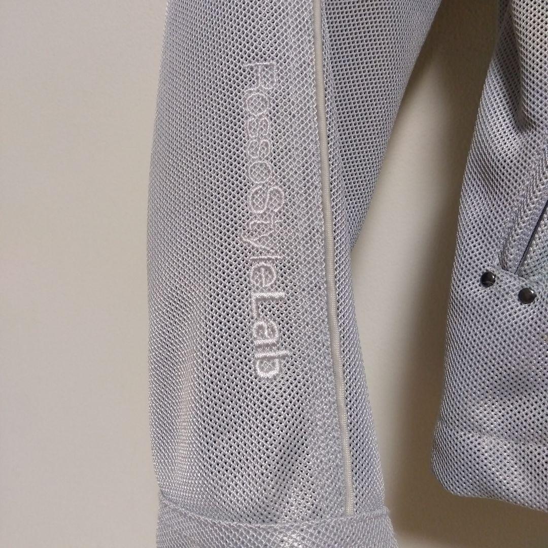 rossostylelab メッシュ ライダースジャケット グレー Sサイズ