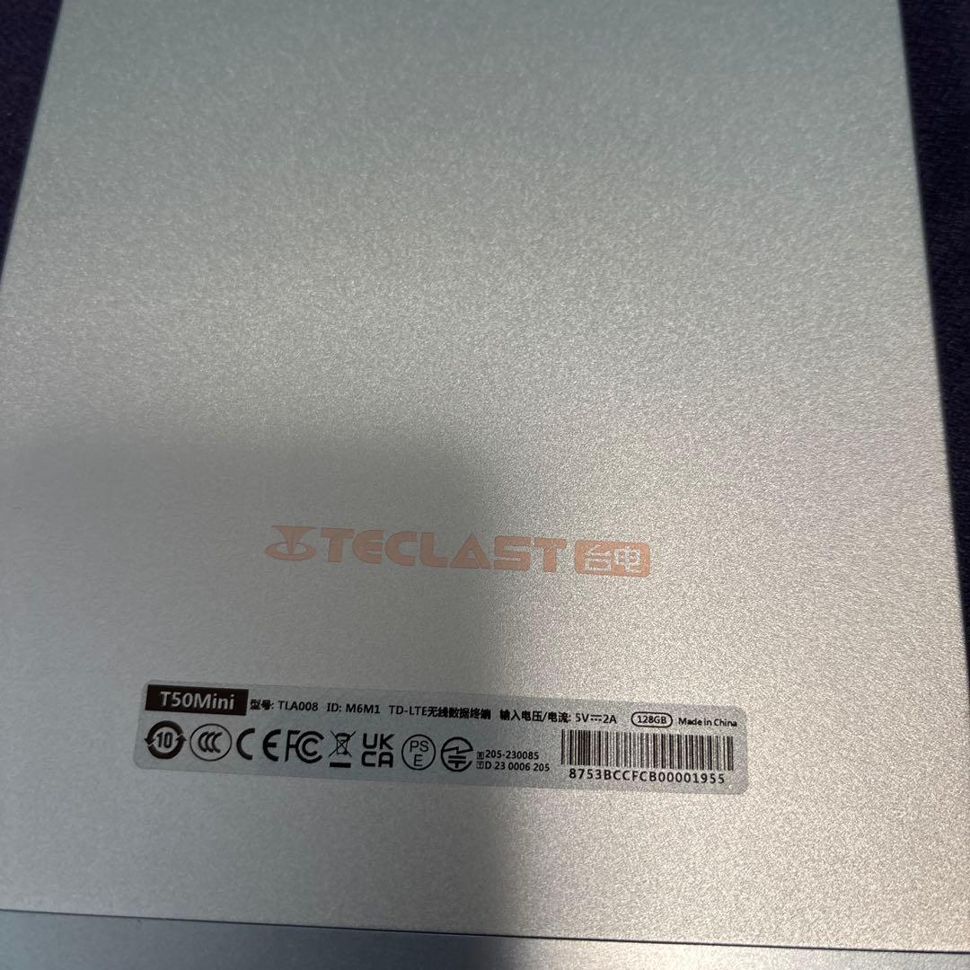 Teclast タブレット T50 Mini カバー付き！