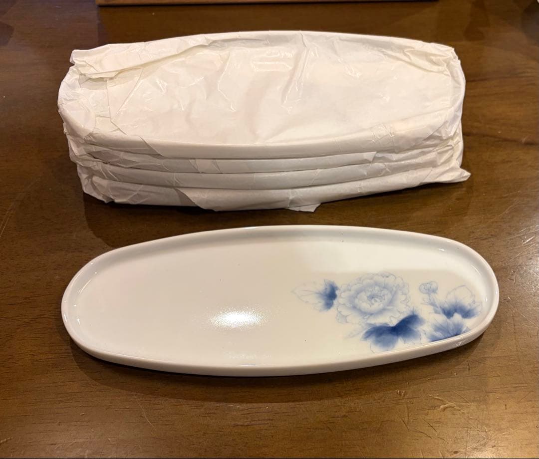 宮内庁御用達 山本長左 作 楕円皿