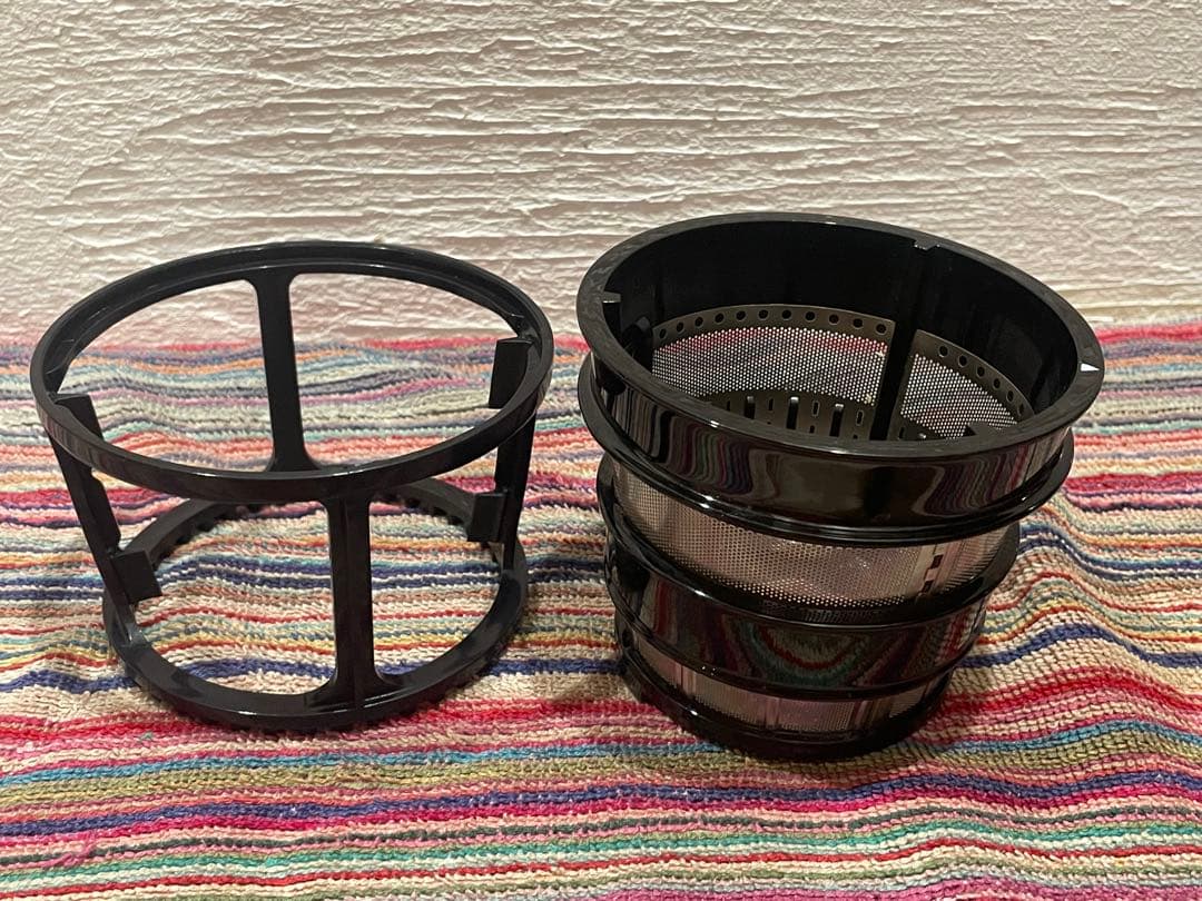 Panasonic MJ-L400 低速ジューサー レッド