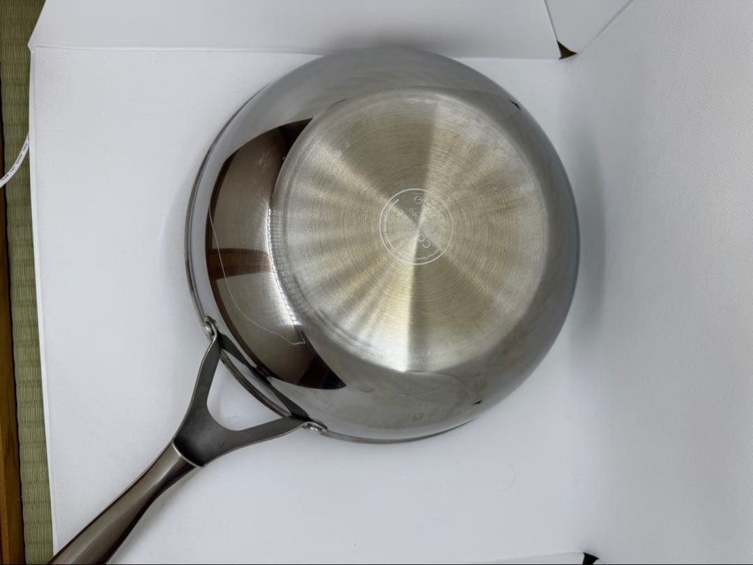 コレールフライパン28センチ深型蓋付&ツヴェリング　バッラリーニ24 ユーズ品