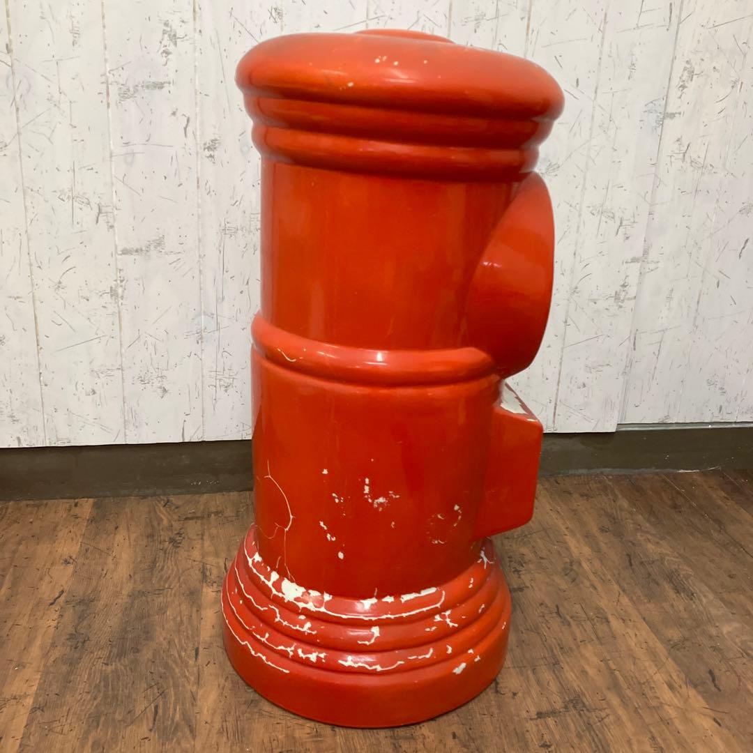 B-壁 昭和レトロ 大型郵便ポスト POST ポスト 郵便 手紙 レター 陶器製