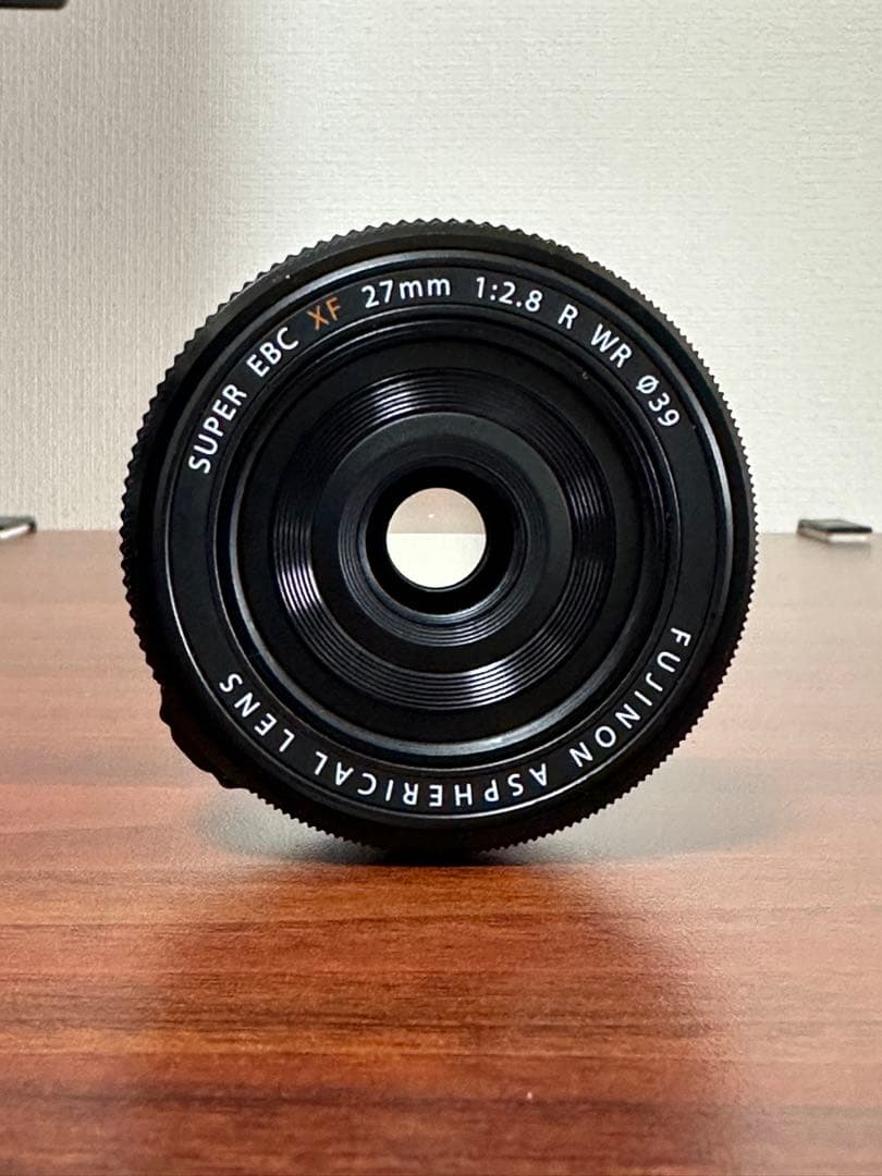 FUJIFILM XF27mmF2.8 R WR + ブラックミストフィルター
