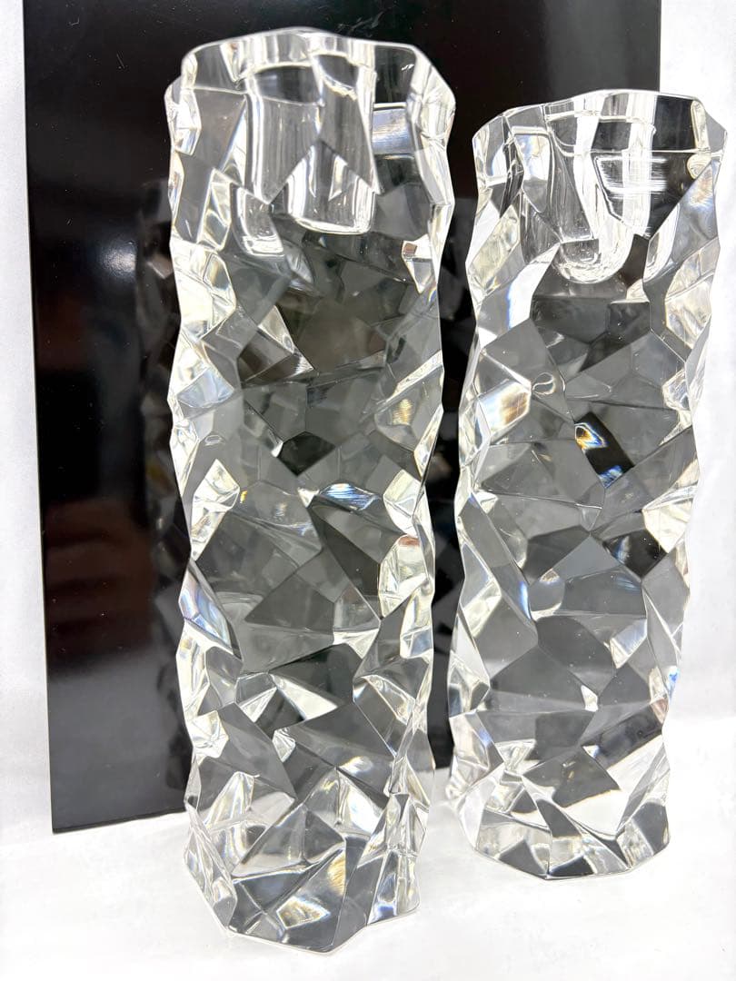 ○*様 TIFFANY&Co. クリスタル キャンドルスタンド ペア