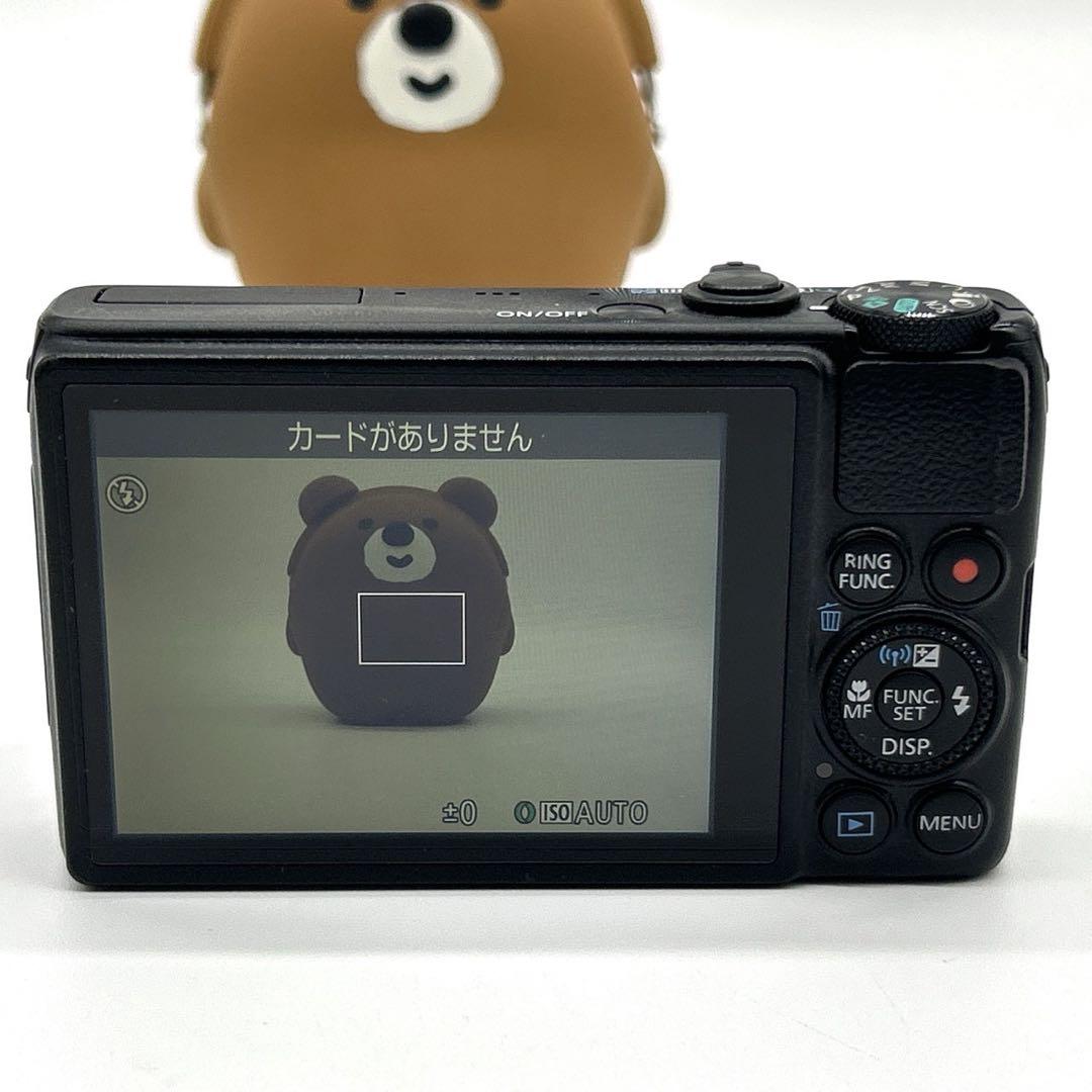 Canon キャノン PowerShot S120 ブラック デジカメ WiFi