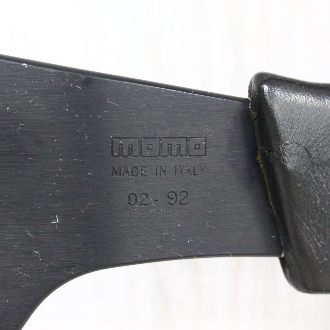 ▲希少 ヴィンテージ MOMO ステアリング モモステ レザー イタリア製 ①