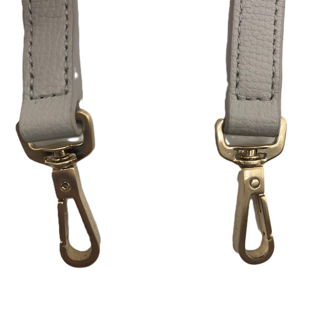 美品　agnes b. アニエスベーグレー レザー　ショルダーバッグ　2WAY