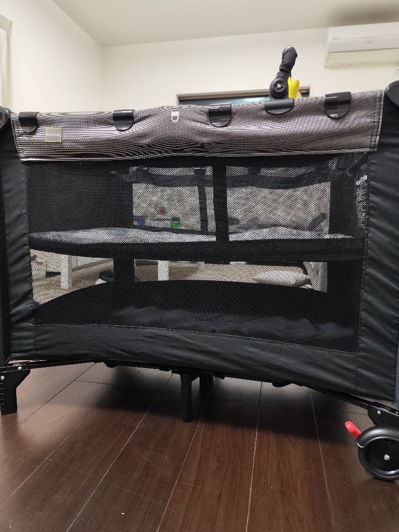 KATOJI プレイヤードニューヨークベビー 折りたたみ式 簡易ベビーベッド