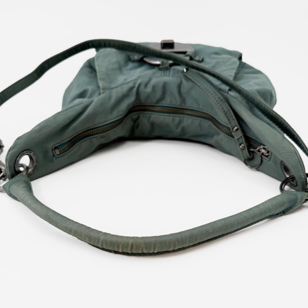 バッグ Archive Diesel Green Shoulder Bag Y2K