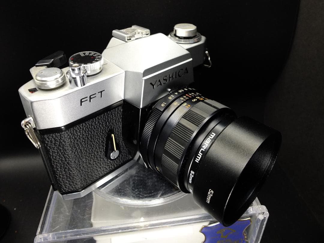 ヤシカ FFT／オートヤシノンDS50mmf1.9フード付【実写確認済整備品】