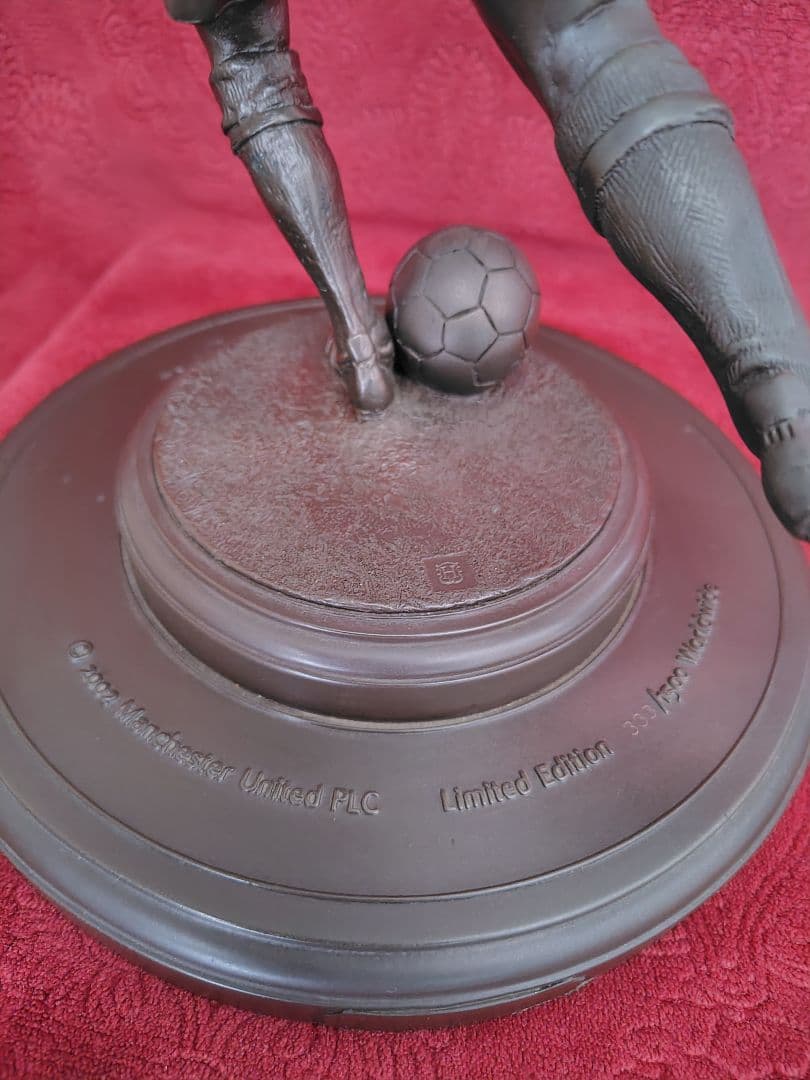 デビッド・ベッカム ブロンズ像