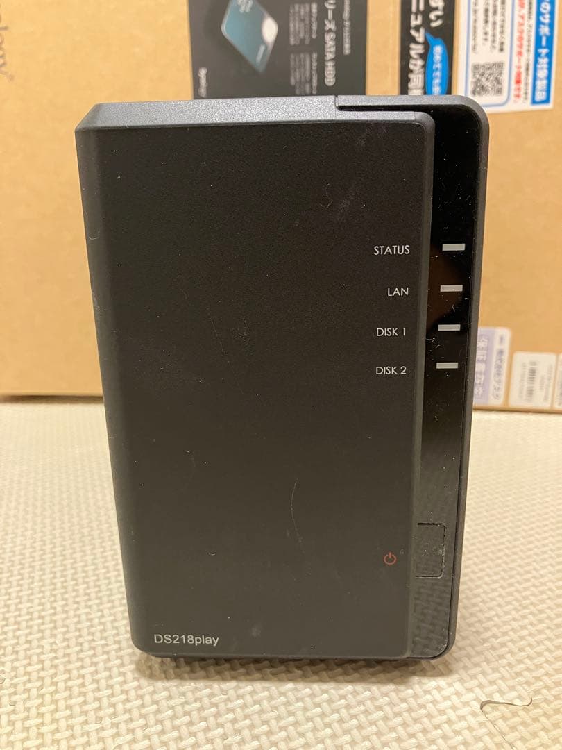 Synology DS218play NAS 2ベイ