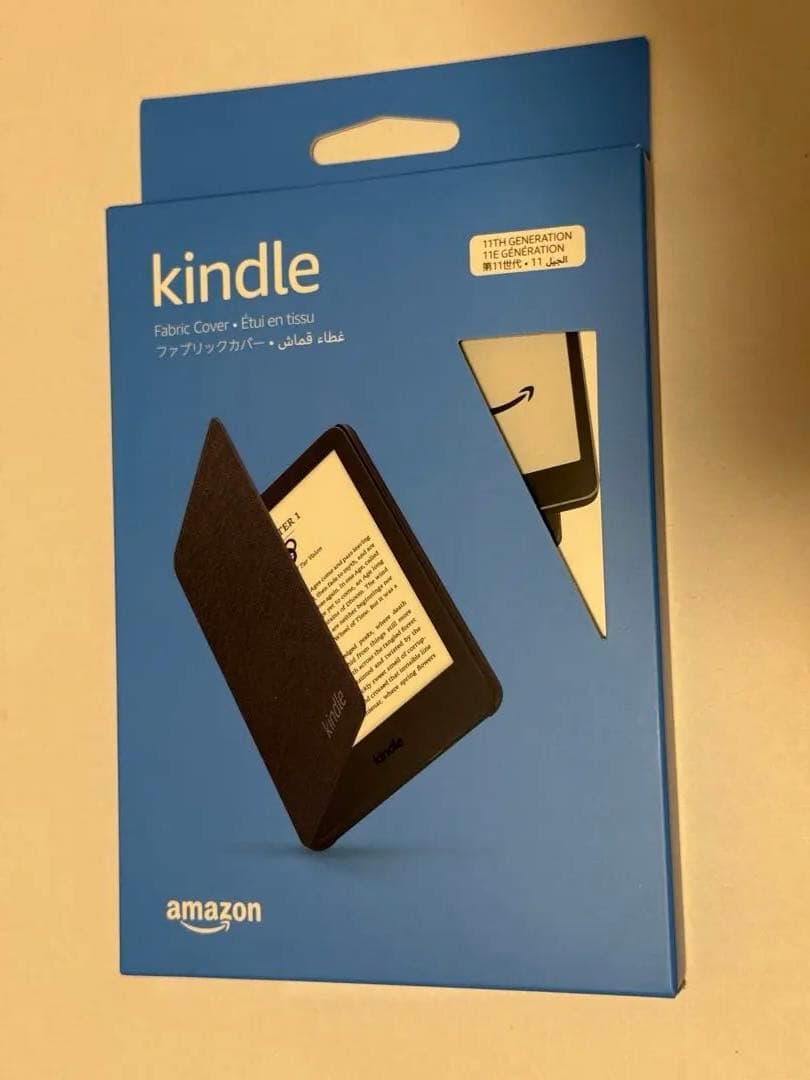 美品 Kindle (第11世代) 本体ブラック 16GB 純正カバー付き