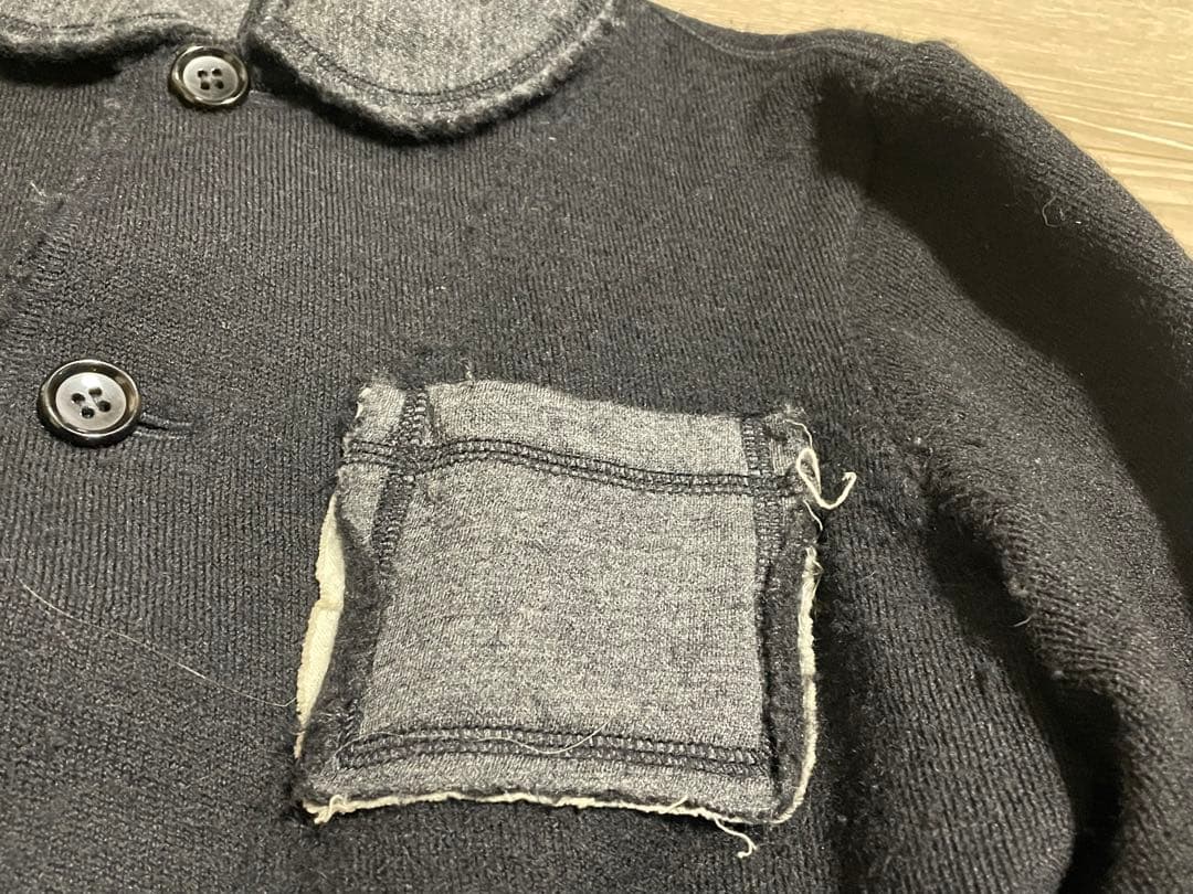 き*ん様 ギャルソン トリコ TK-J002 S ウールジャケット カーディガン