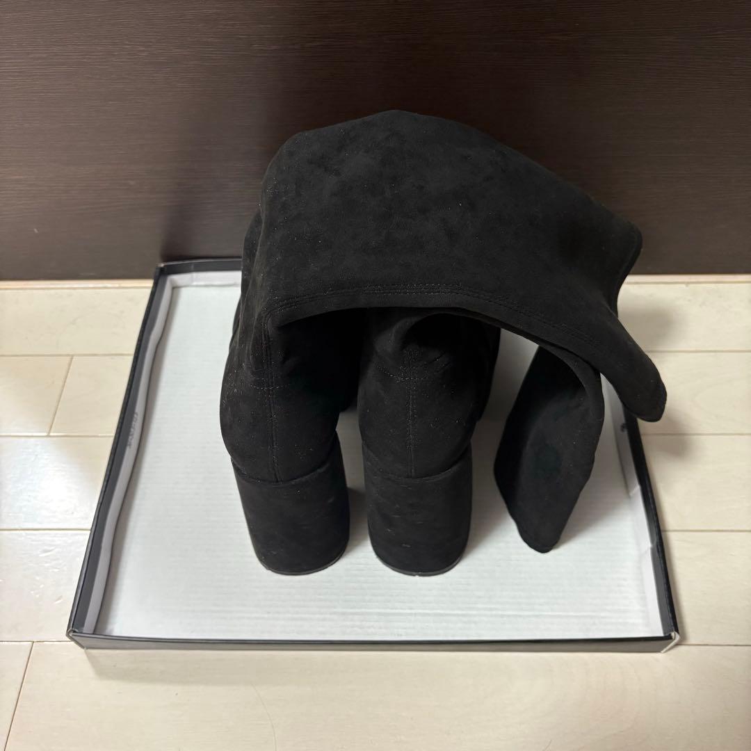 EMODA エモダ バルキープランプフィットブーツ スエード M