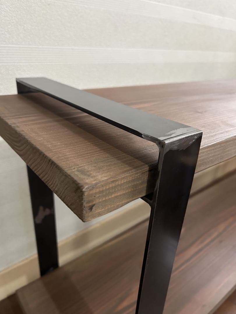 ☆送料込み☆アイアンテレビボード　即購入OK インテリア　アイアンシェルフ　什器