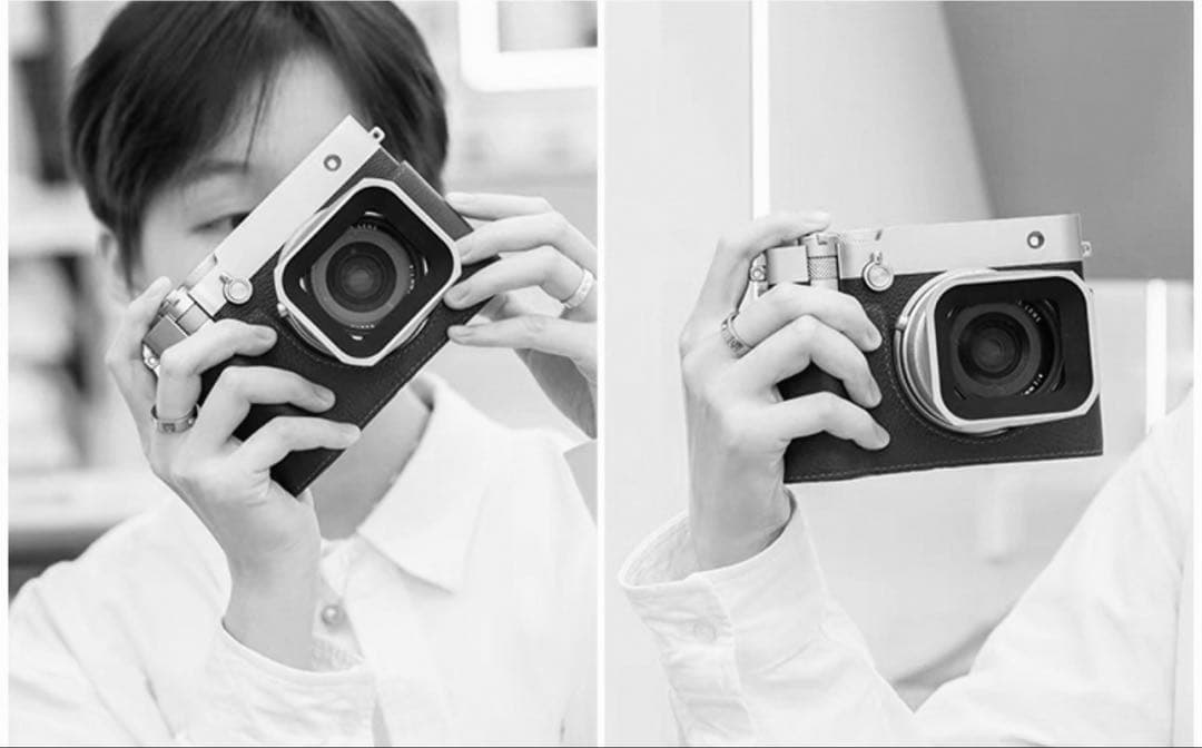 カメラケース+ストラップ 富士フイルム FUJIFILM gfx100rf用