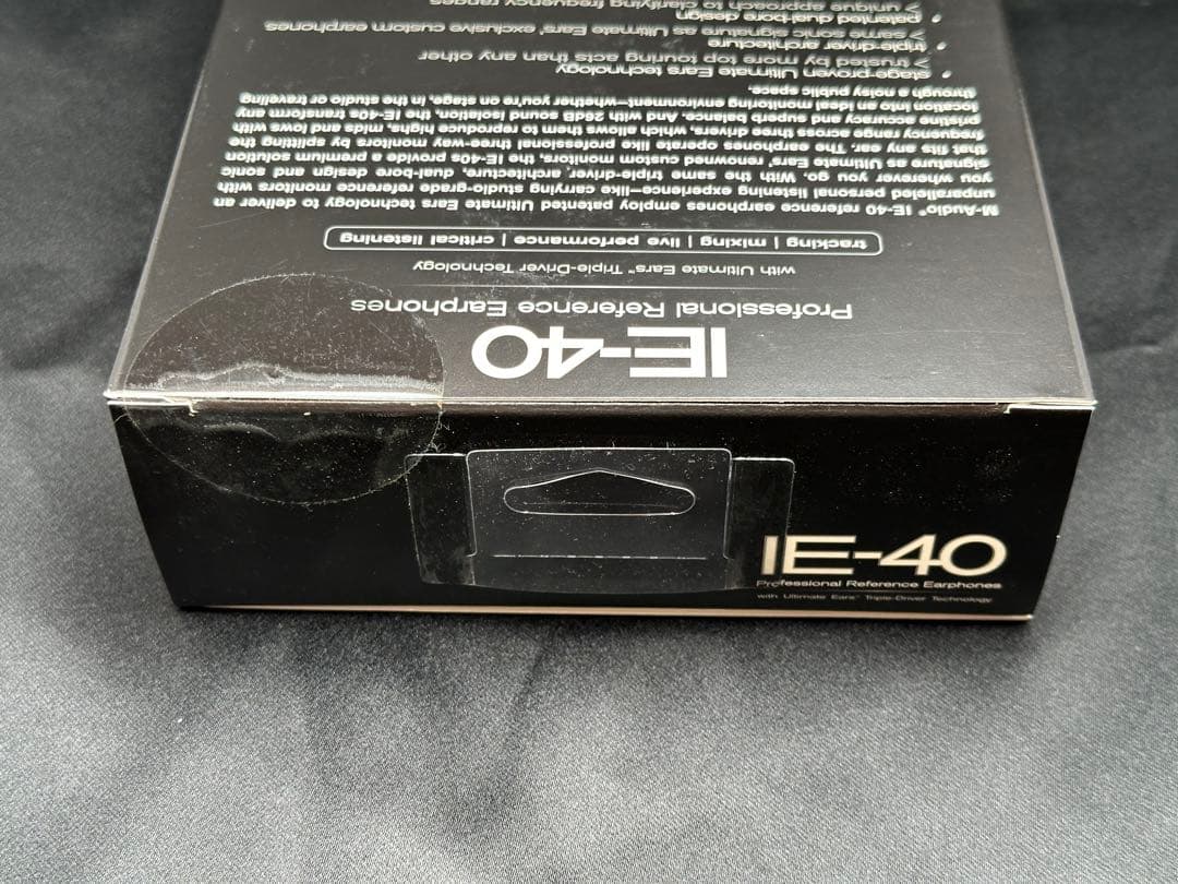 【新品未開封】M-AUDIO IE-40 イヤホン　おまけつき