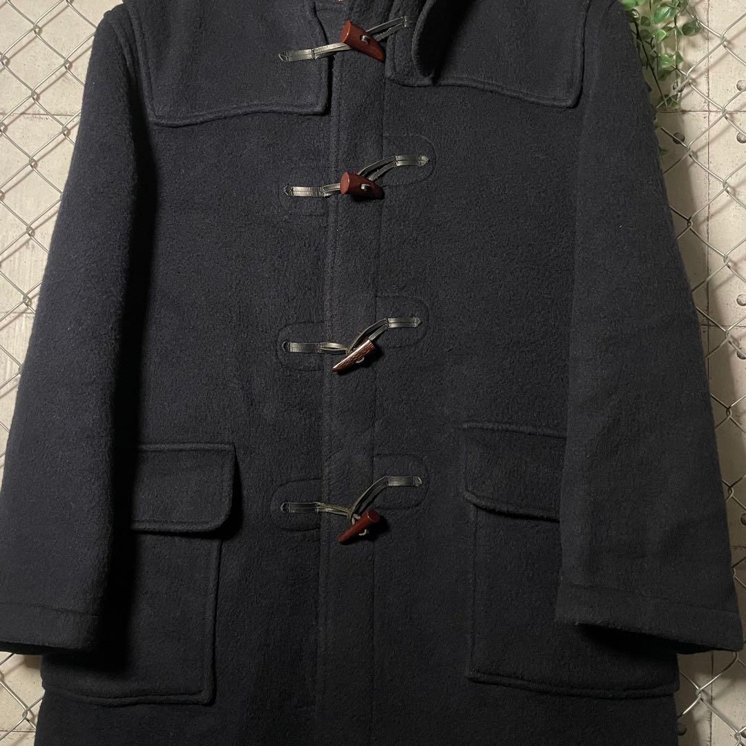 90s Gloverall グローバーオール ダッフルコート 裏地チェック XL