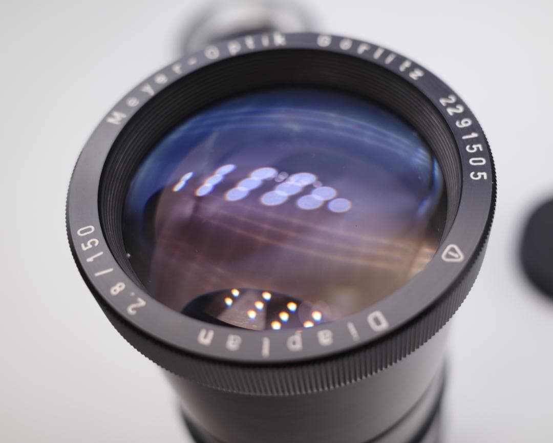 バブルボケレンズDiaplan (Pentacon) 150mm f2.8M42