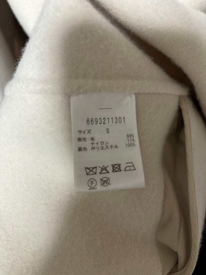 ナノユニバース☆スーパー140ウールリバーミドルコート