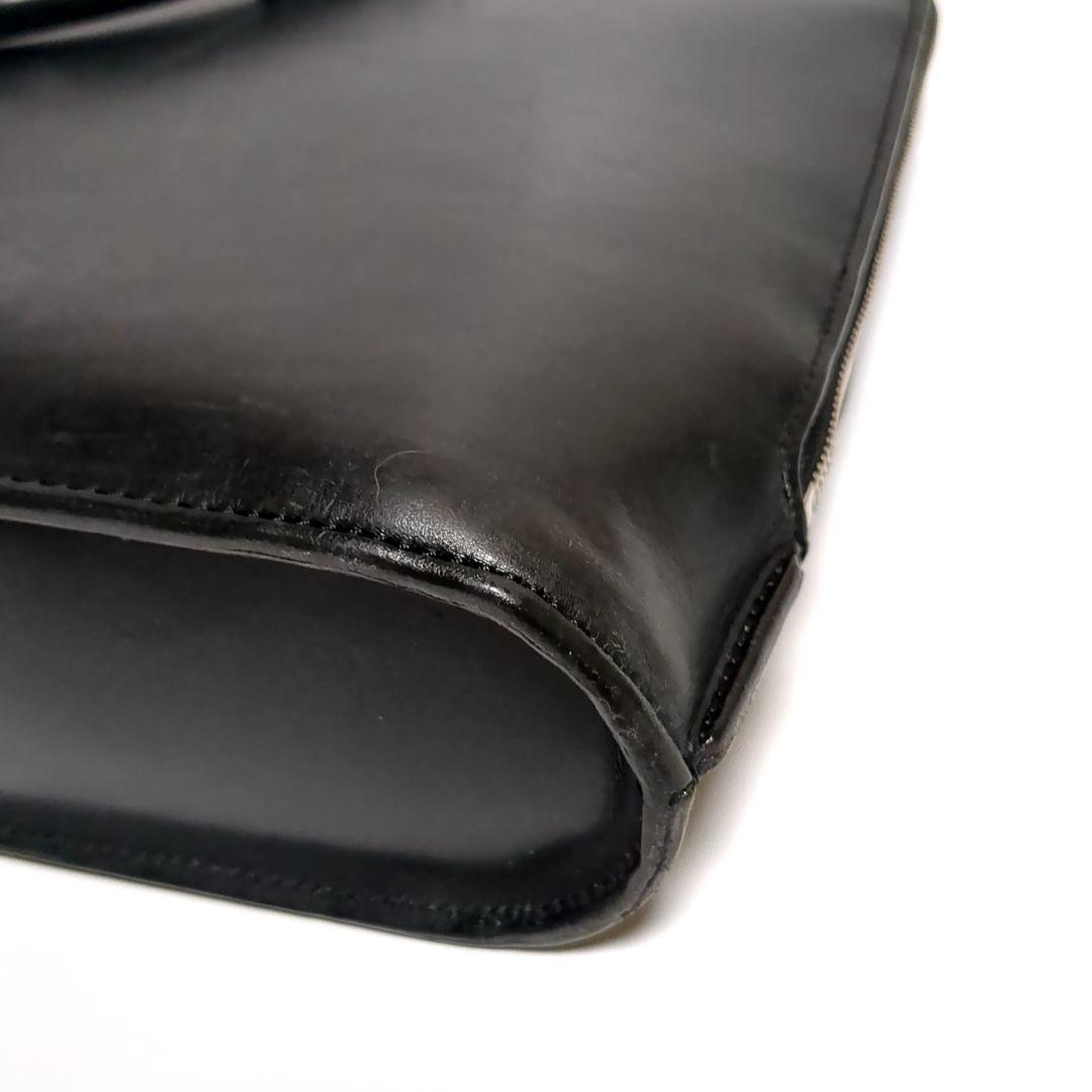 ✨PORTER✨CREDO ビジネスバッグ ブラック ロゴ レザー