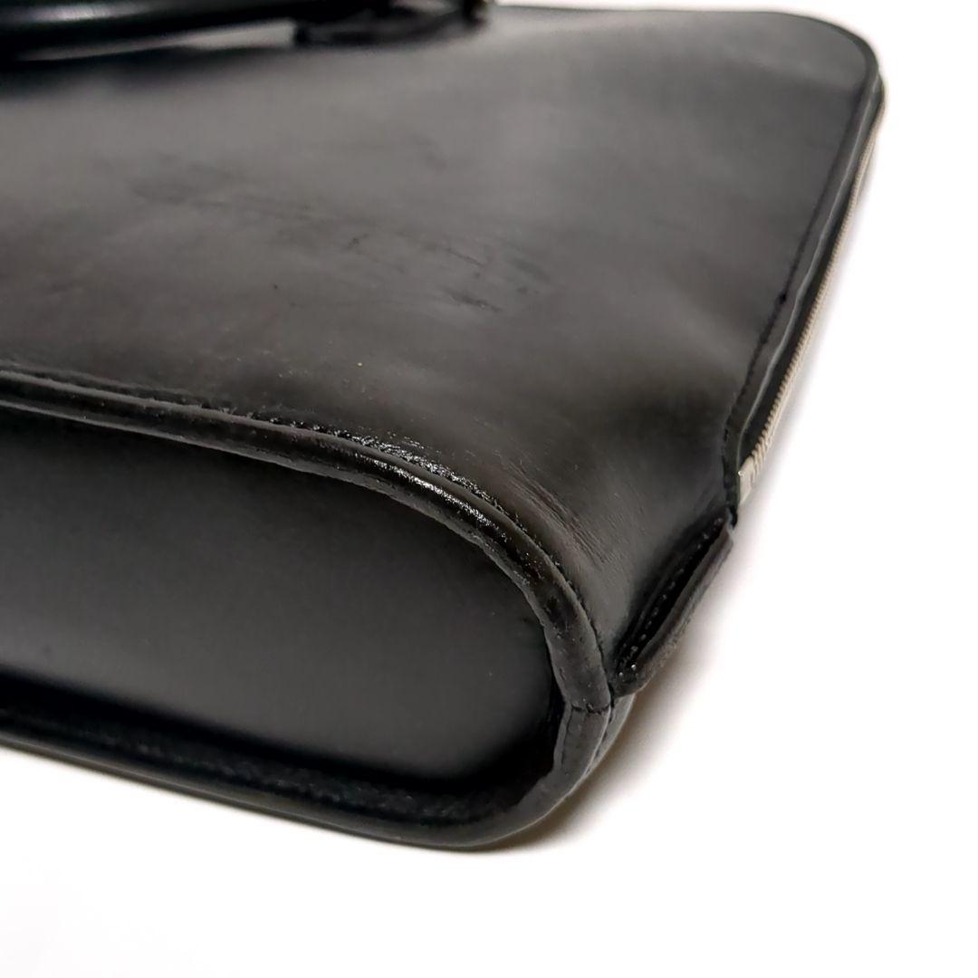 ✨PORTER✨CREDO ビジネスバッグ ブラック ロゴ レザー