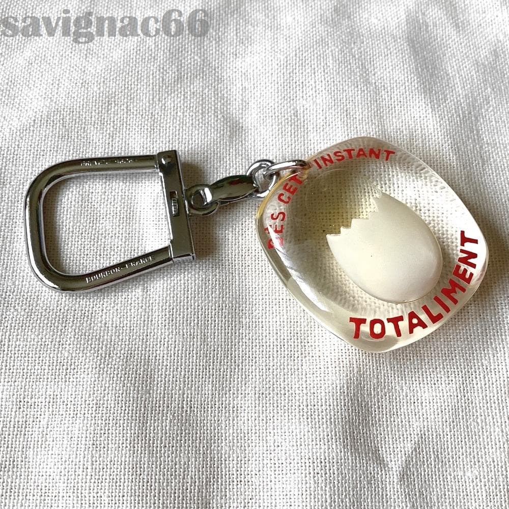 60s フレンチキーホルダー ブルボン TOTALIMENT ひよこ