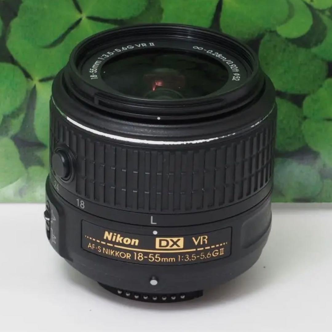 【美品】Wifi搭載❤️自撮りOK ニコンD5500 2416万画素ダブルレンズ