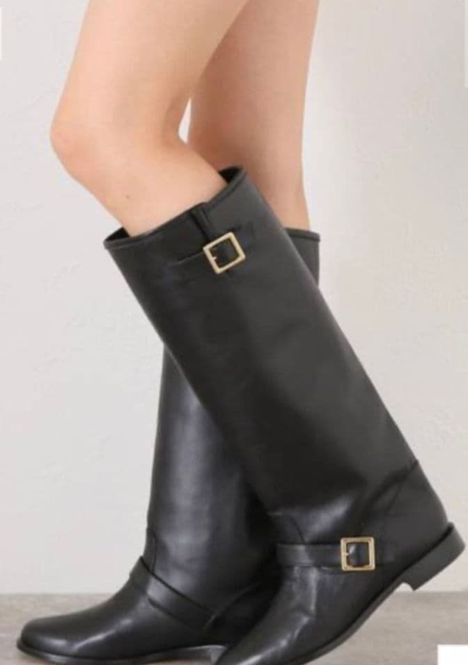 ☆新品未使用☆ NEBULONI E. ネブローニ　フラットロングブーツ