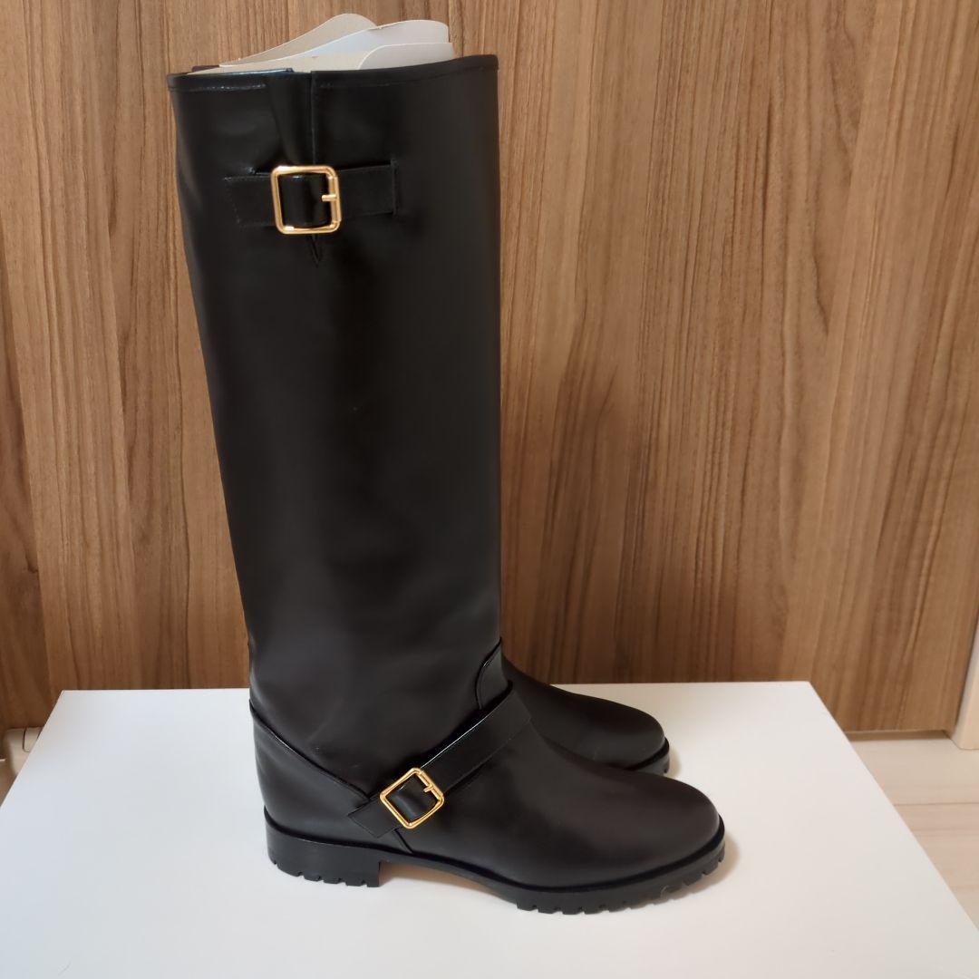 ☆新品未使用☆ NEBULONI E. ネブローニ　フラットロングブーツ