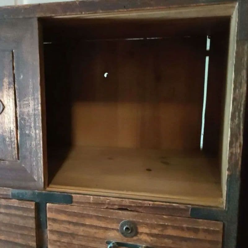 桐タンス　３分割　レトロ