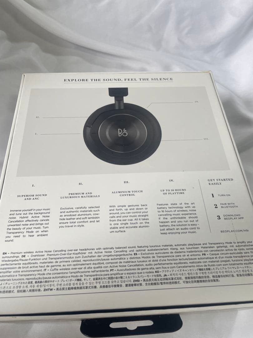 B&O Beoplay バングアンドオルフセン　H9i ヘッドホン　ノイキャン