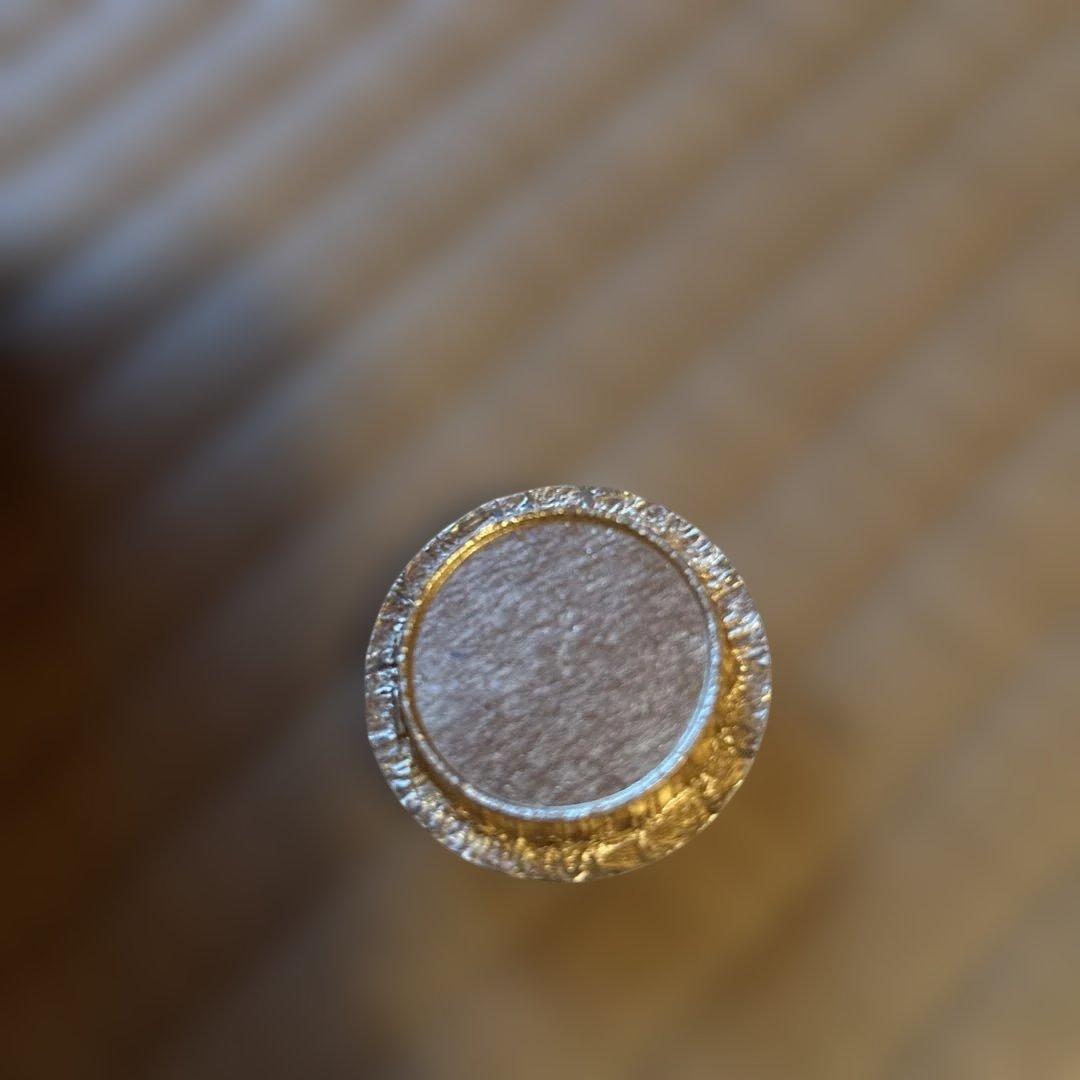 値下げ！茶道具　－　茶入　大名物 唐物 利休丸壺写茶入 仕覆　藤種緞子