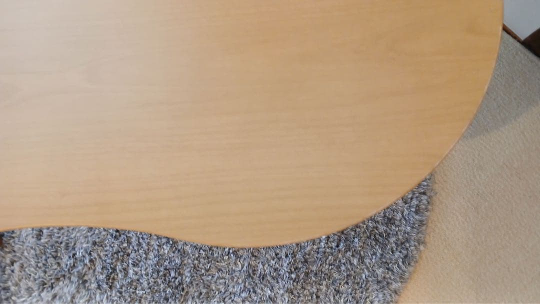 ニトリ 豆型 リビングこたつテーブル