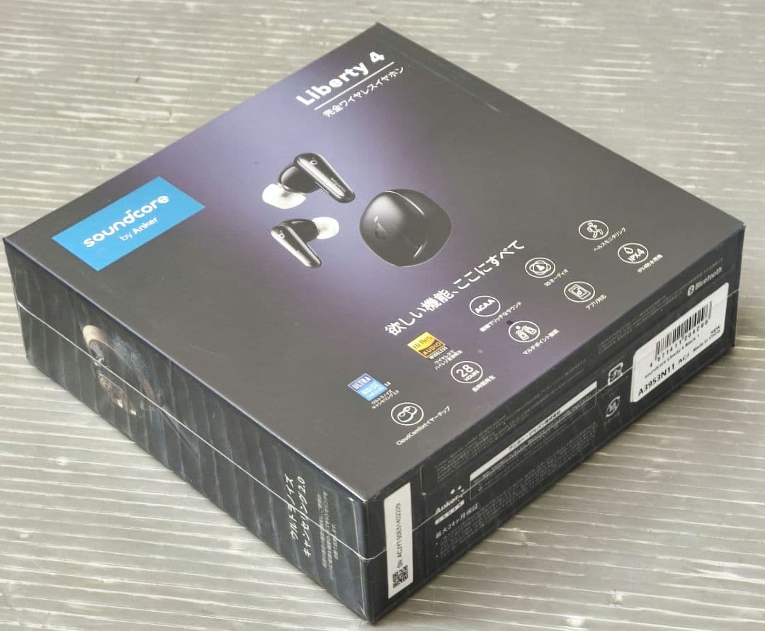 Anker アンカー サウンドコア Liberty 4 完全ワイヤレスイヤホン