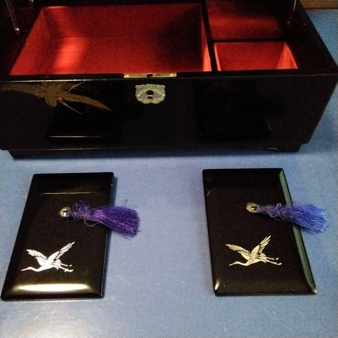 金蒔絵のオルゴール　ジュエリーケース　乙女の祈り