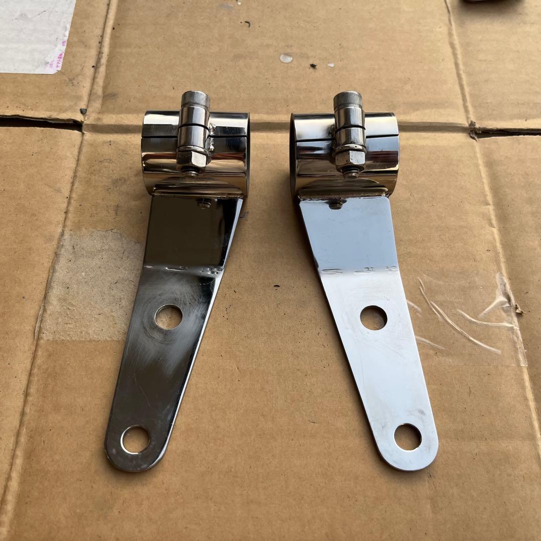 SR400 チャックボックス ヘッドライトステー