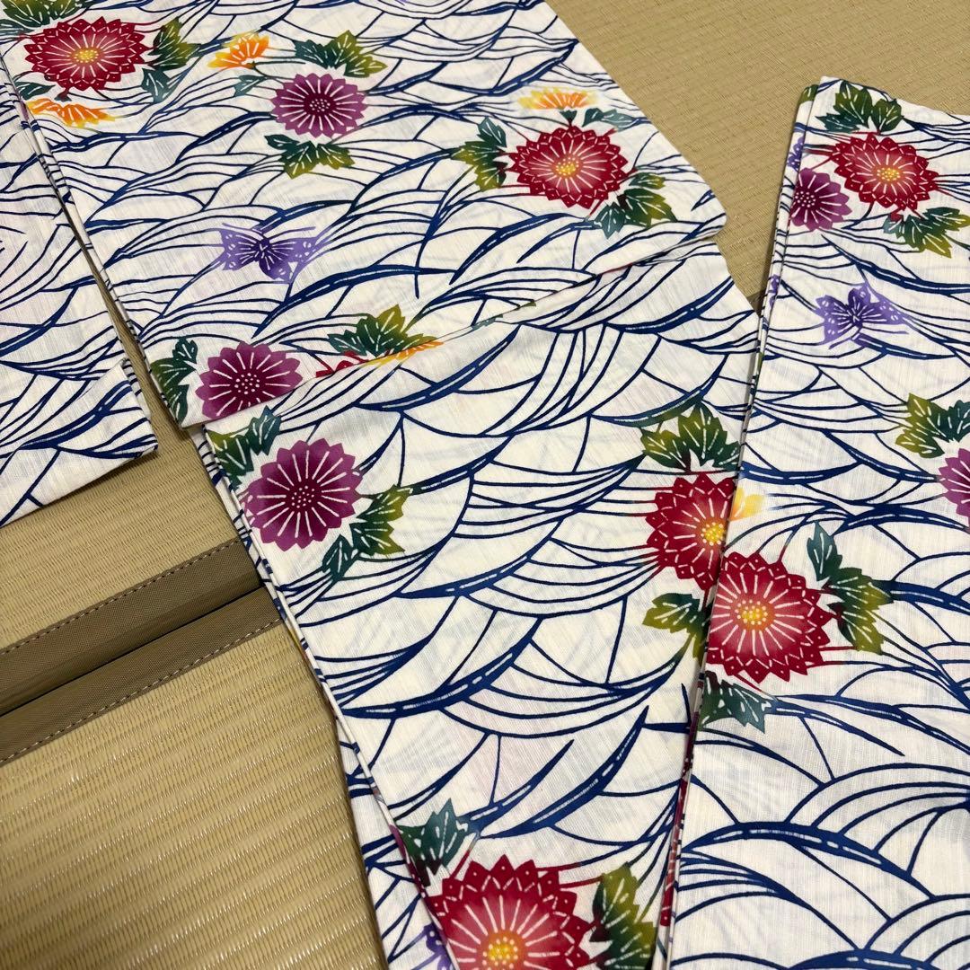 浴衣　源氏物語　紅型調