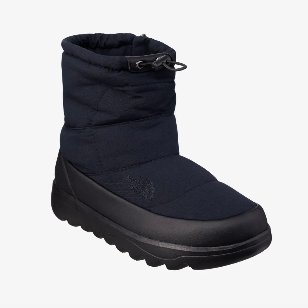 【韓国限定】THE NORTH FACE ダウンショートブーツブラック 27cm