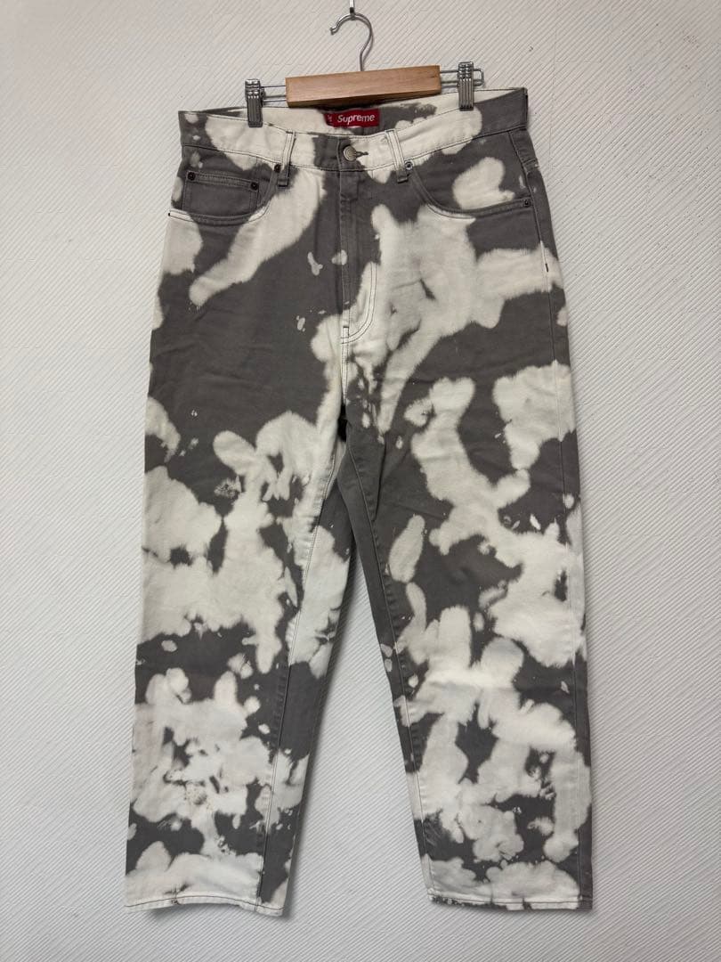 パンツ Supreme Baggy Jean \"Bleached\" 30