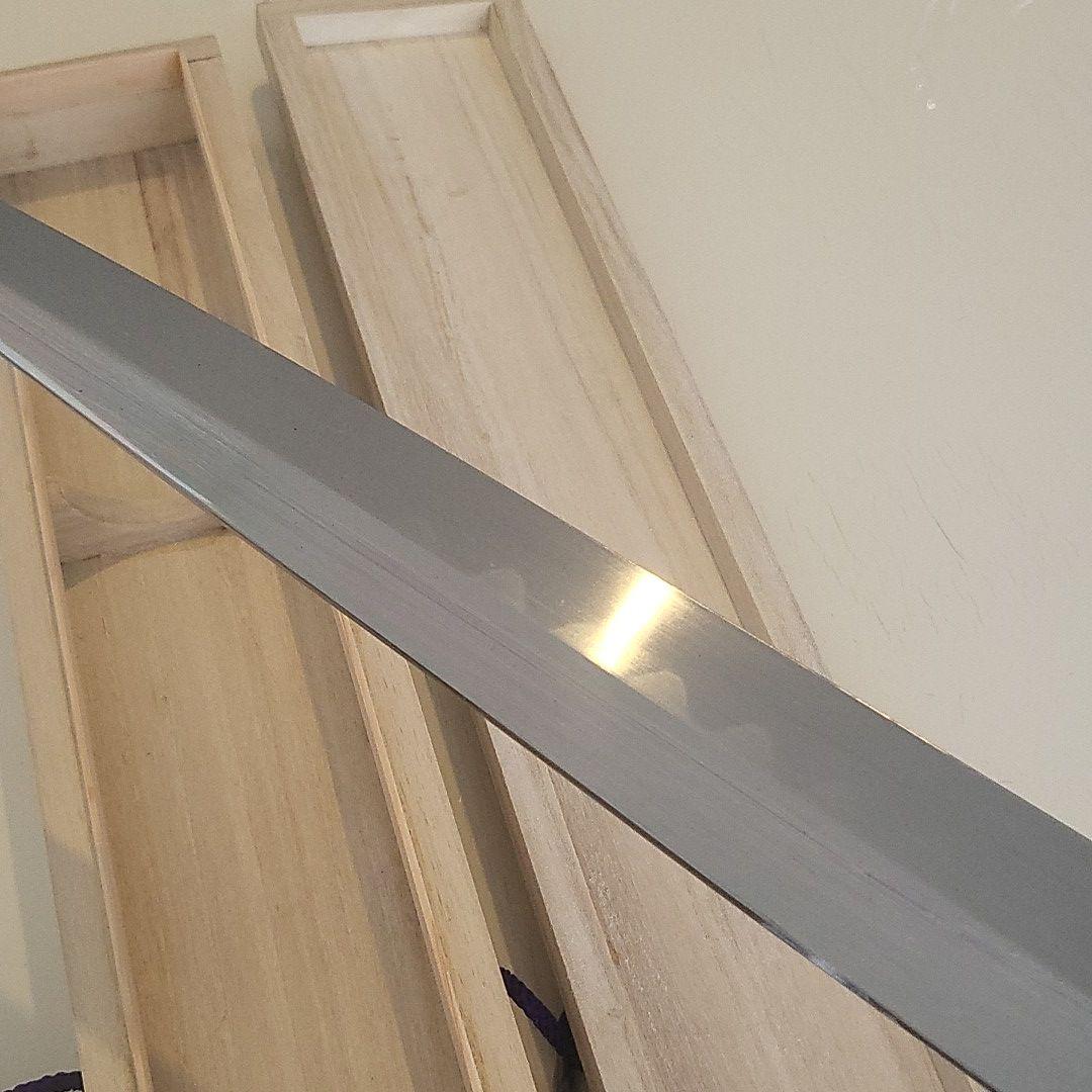 源泰邦　総黒檀　切りつけ包丁