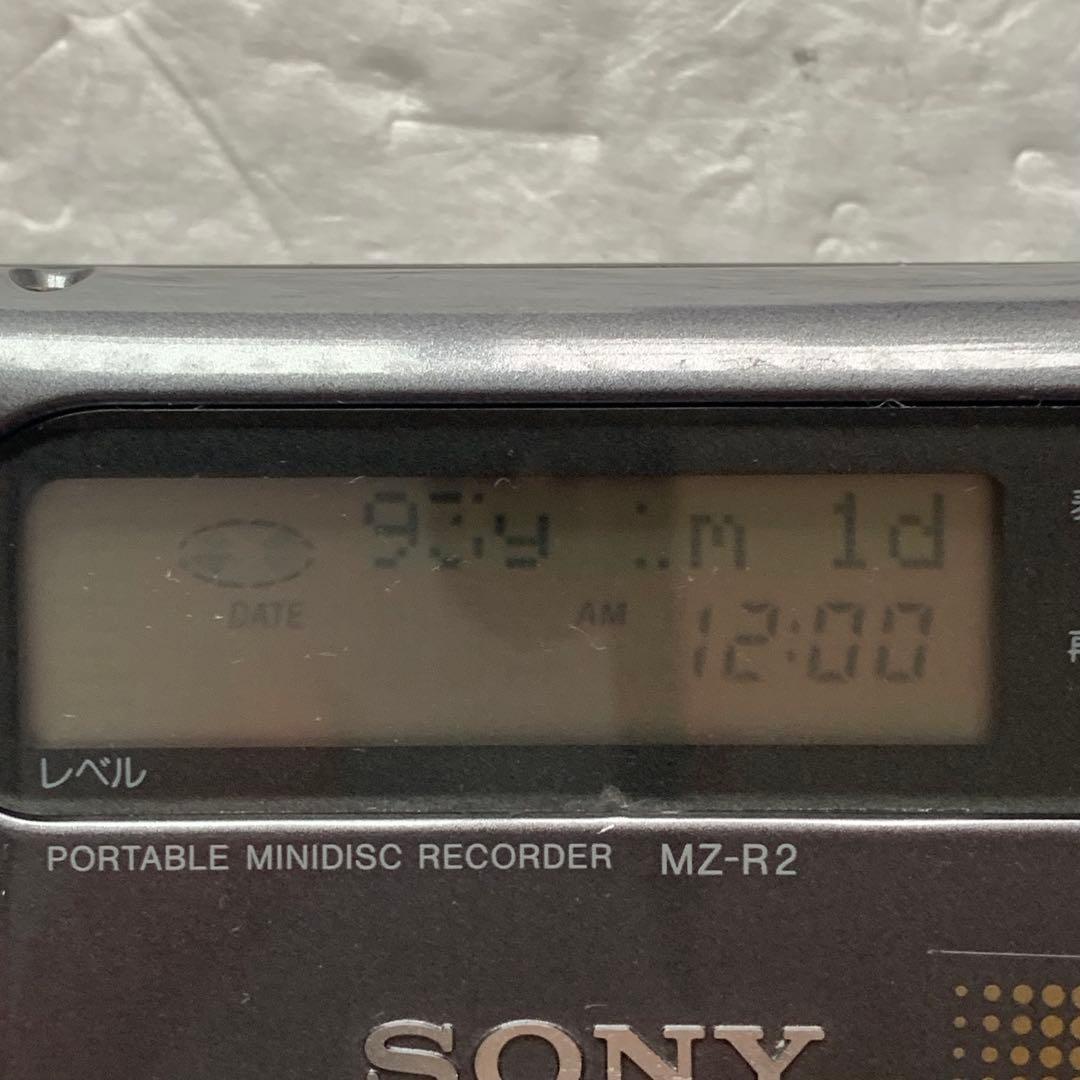 ジャンク ソニー SONY MZ-R2 MDウォークマン 壊れています