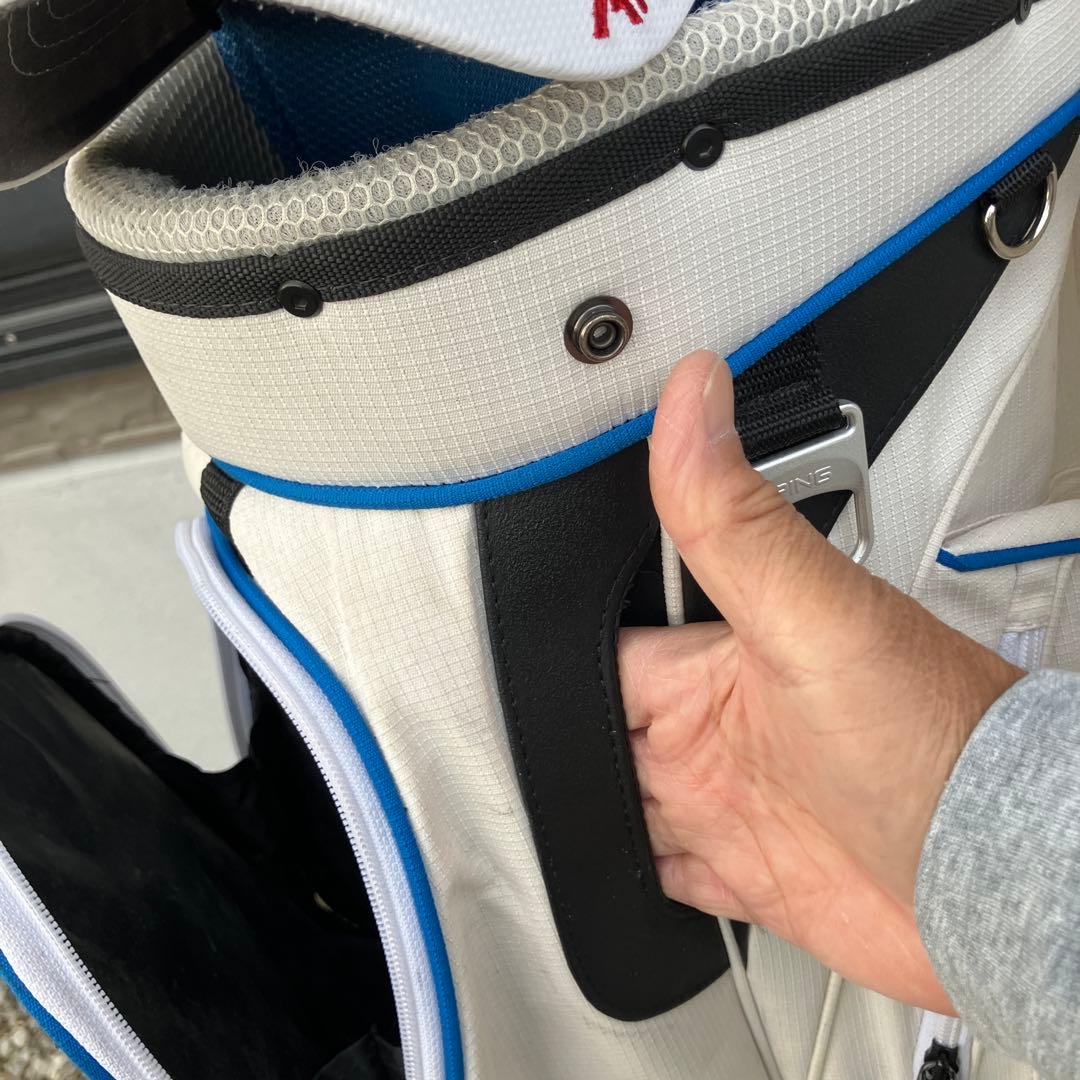 PING ゴルフバッグ ストライプデザイン