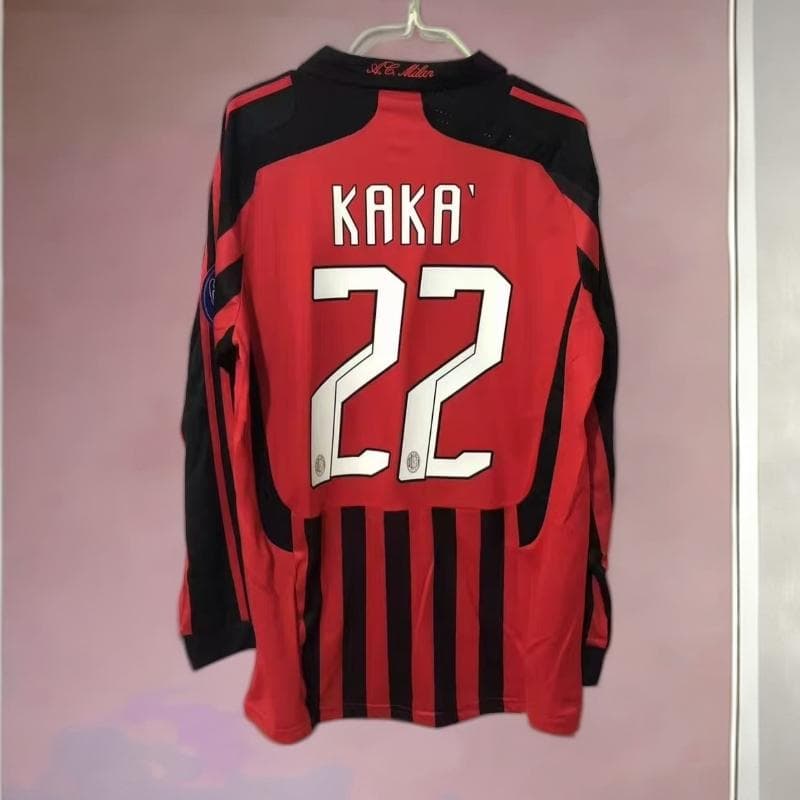 07-08 ACミラン KAKA' 22番 長袖 シャツ