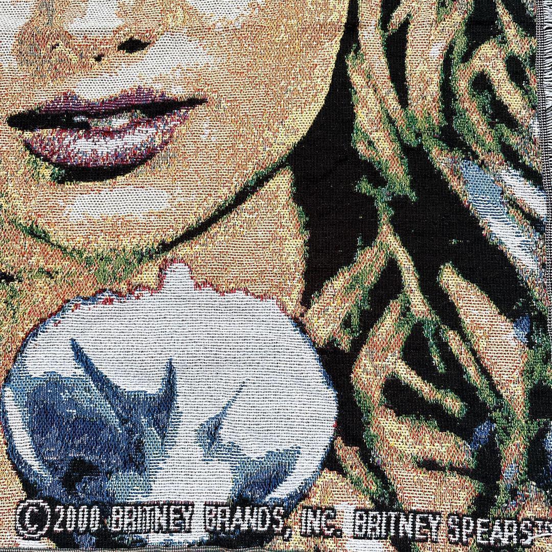 激レア 00s ブリトニースピアーズ ヴィンテージ ラグマット 希少品▲□
