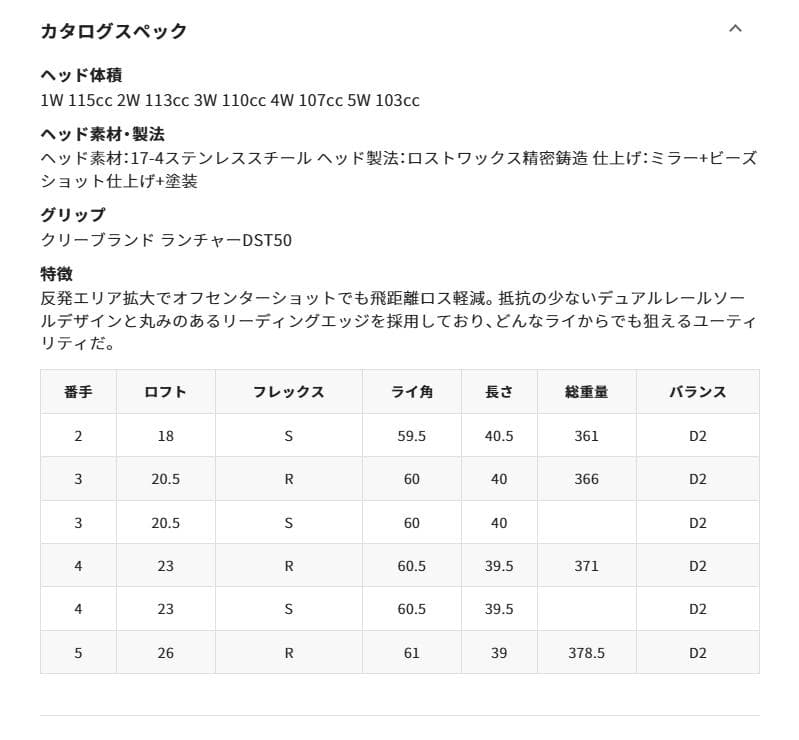 クリーブランド ランチャー DST 2i 3i 4i ユーティリティ 3本セット