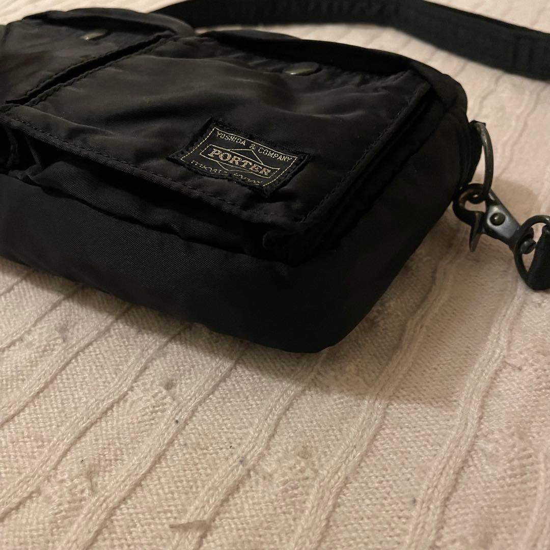【美品✨】PORTER ポーター タンカー ショルダーバッグ ブラック